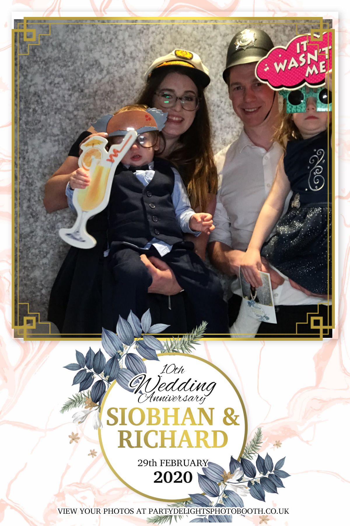 Siobhan and Richards Vow renewal  | View more photos from the event at gallery.partydelightsphotobooth.co.uk/u/PartyDelightsPhotoBooth/Siobhan-and-Richards-Vow-renewal